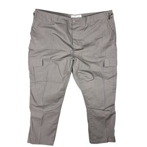 First Class Pants Mens XXL Size 46x30 Gray Uniform Appeal Cargo Ripstop Tactical
